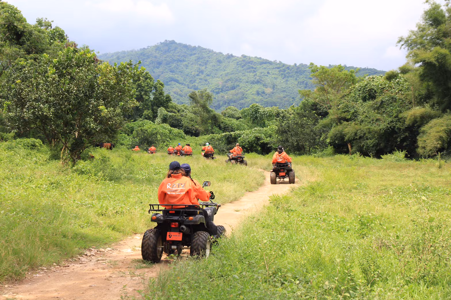 ขับรถ ATV รูปที่ 6